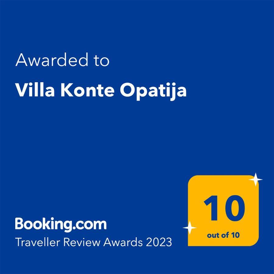 Villa Konte Opatija Donji Rukavac Exterior foto